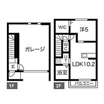 アクアA棟  ｜ 千葉県木更津市本郷１丁目（賃貸テラスハウス1LDK・1階・70.36㎡） その2