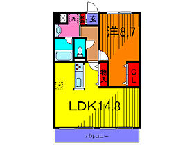 レジデンス・フォンテーヌ  ｜ 東京都葛飾区亀有５丁目（賃貸マンション1LDK・3階・59.47㎡） その2