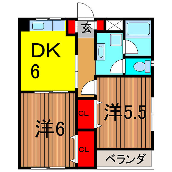 ステイルブレス ｜東京都葛飾区西亀有４丁目(賃貸マンション2DK・3階・41.00㎡)の写真 その2