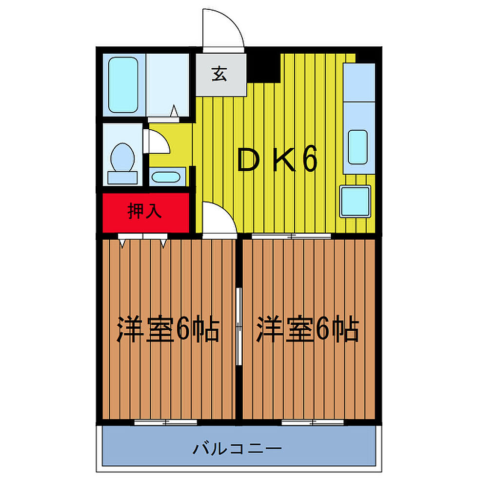 ホームズ でお部屋探し 金武ビル 4階 2dk 賃料6 2万円 39 賃貸マンション住宅情報 物件番号 取扱い不動産会社 エイブルネットワーク亀有南口店 株式会社マイウェイハウジング