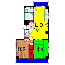 第2杉浦ビル  ｜ 東京都葛飾区新宿１丁目（賃貸マンション2LDK・4階・60.00㎡） その2