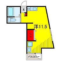 CREARE  ｜ 東京都葛飾区小菅４丁目（賃貸アパート1R・3階・27.48㎡） その2