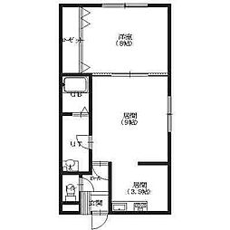 カーサ・デ・クエルノII 1階