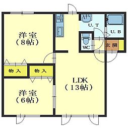 ハウスコンフォートC 2階