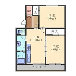 ヴィラナリー函館5号棟 4階