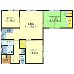 本通1丁目13番1棟2戸 1階