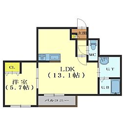 ソレミア 2階/201