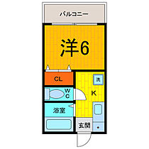 Ｅビル 303 ｜ 徳島県鳴門市撫養町立岩字六枚29-1（賃貸マンション1DK・3階・24.10㎡） その2