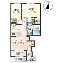 千葉県市原市姉崎（賃貸アパート2LDK・1階・48.61㎡） その2