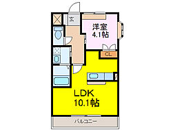 ピアチェーレ 2階