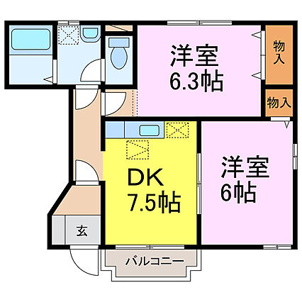 プリメール_間取り_0