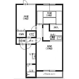 トータス西桔梗B 2階