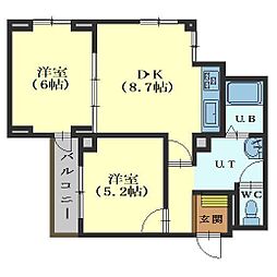 レヂダント幸坂 3階/303