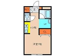 パレドール遠藤 2階/202