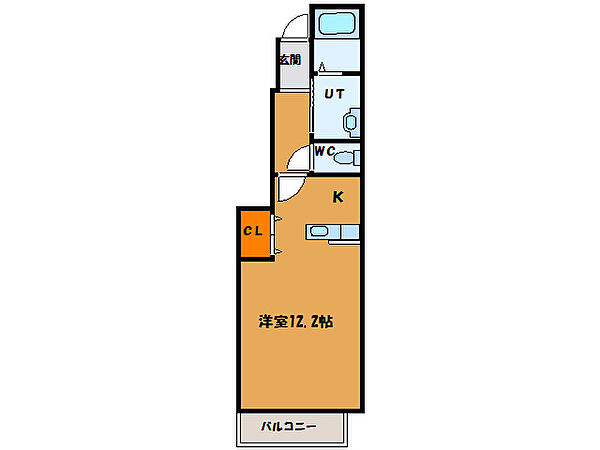 グロリアスカーサ本町 102｜北海道函館市本町(賃貸アパート1R・1階・32.90㎡)の写真 その2