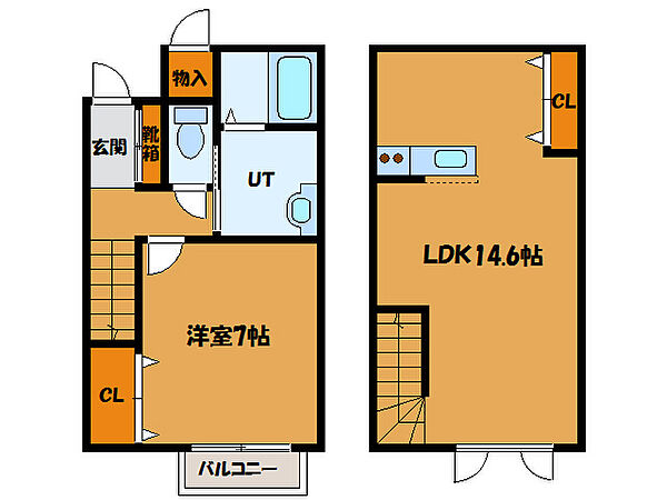 Storm 101｜北海道函館市高松町(賃貸アパート1LDK・1階・54.64㎡)の写真 その2