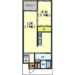 NEW PIAZZA西桔梗 2階