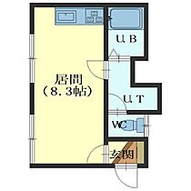 本間アパート 2階 ｜ 北海道函館市時任町18-5（賃貸アパート1R・2階・25.11㎡） その2