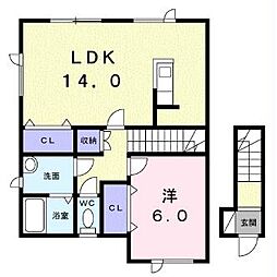 メゾンボヌール 2階