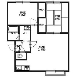 コーポ赤松I 2階