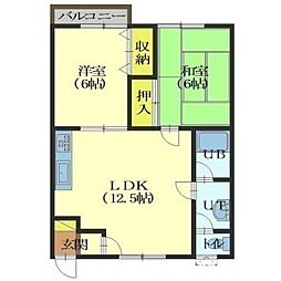 コーポチェリー 1階