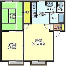 サンガーデン七重浜A棟 2階/201