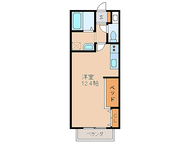 ホームズ】でお部屋探し！サン・friendsＦ岩崎 1階/102[ワンルーム