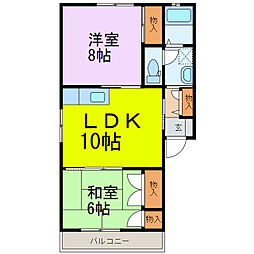 リベラルタウン 2階