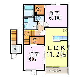ラッフィナート 2階