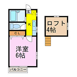 ビレッジ南羽生 2階/-