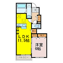 カーサ　ソレジアータ  ｜ 埼玉県加須市北下新井（賃貸アパート1LDK・1階・44.22㎡） その2