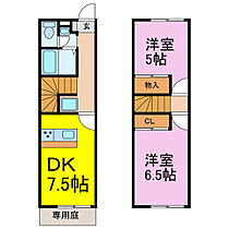 コンフォートテラス南篠崎  ｜ 埼玉県加須市南篠崎１丁目（賃貸テラスハウス2DK・1階・49.60㎡） その2