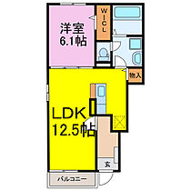 セレノ  ｜ 埼玉県行田市長野３丁目（賃貸アパート1LDK・1階・44.70㎡） その2