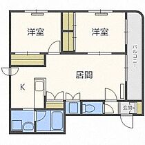 グランメールcalm　グランメールカーム  ｜ 北海道札幌市東区北十六条東３丁目（賃貸マンション2LDK・1階・58.19㎡） その2