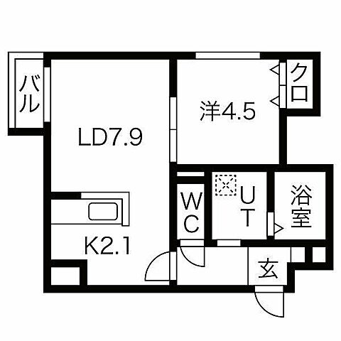 ホームズ】でお部屋探し！スリーナインXY 2階/-[1LDK/賃料6.5万円/35.2