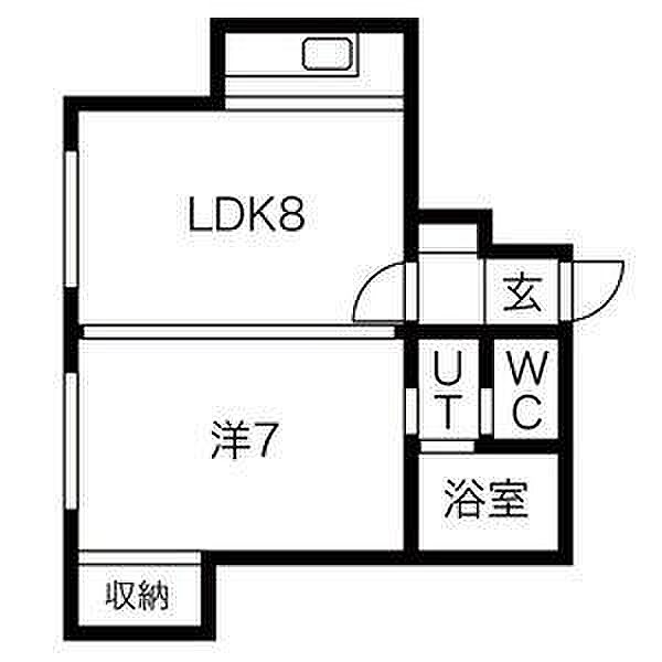 ティファニー北円山 303｜北海道札幌市中央区北六条西２６丁目(賃貸マンション1LDK・3階・32.49㎡)の写真 その2