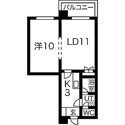 ING北大前 4階/401