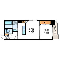 スカイパレスN18 9階/-