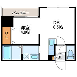 レジデンスタワー札幌 14階/-