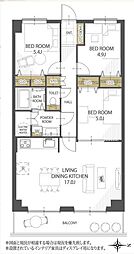 間取図画像 3LDK