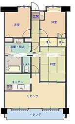間取図画像 3LDK