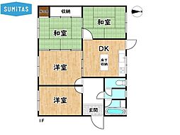 宇野線 常山駅 徒歩55分