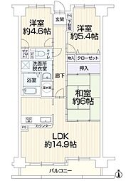 間取図画像 3LDK
