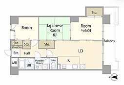 間取図画像 3LDK