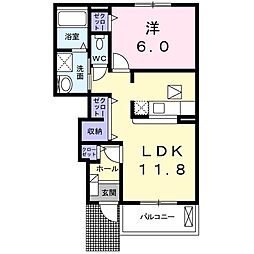 川島駅 4.5万円