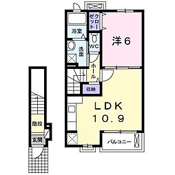 グラン・スイート 1LDKの間取図画像