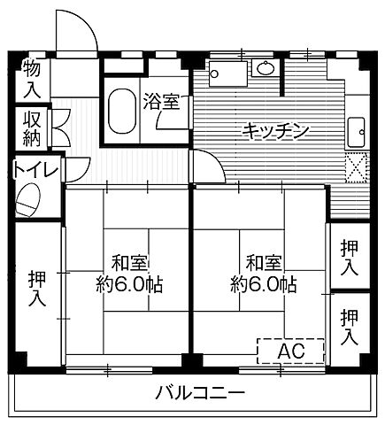 ホームズ ｊｒ武蔵野線 東浦和駅 バス15分 小谷島下車 徒歩10分 2dk 賃料5 8万円 2階 45 36 賃貸マンション住宅情報