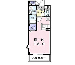 MarvelousTOMIZAWA ワンルームの間取図画像
