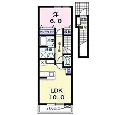 ファースト・スクエア 1LDKの間取図画像