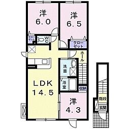 ラ・ルーチェ杉並 3LDKの間取図画像